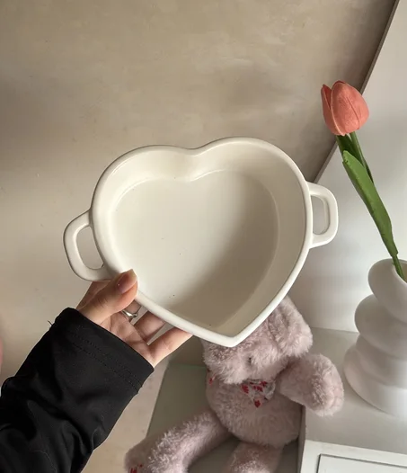 bol coeur pour le four