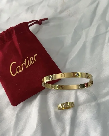 cartier bracelet et bague
