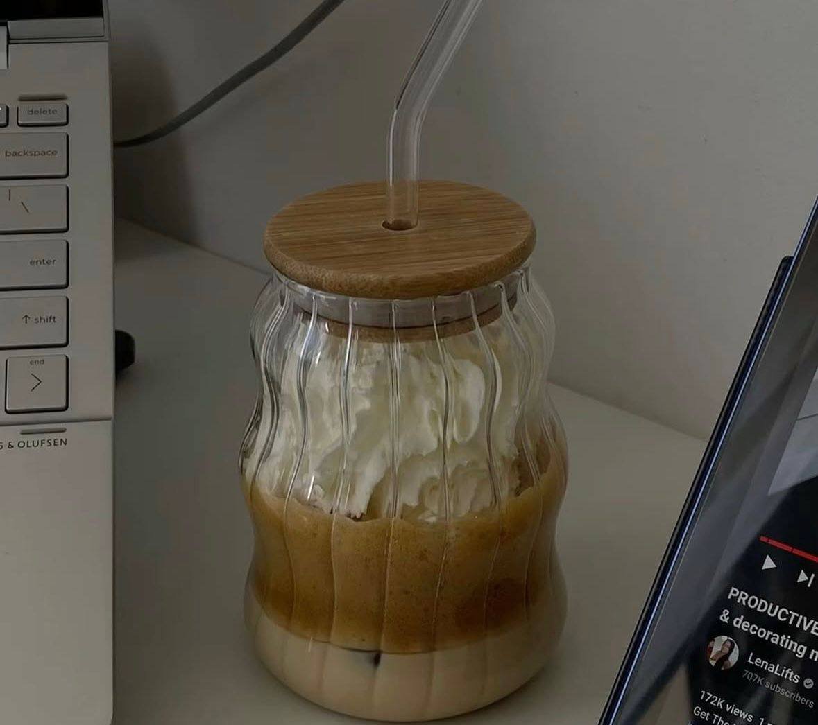 Ice coffe mug