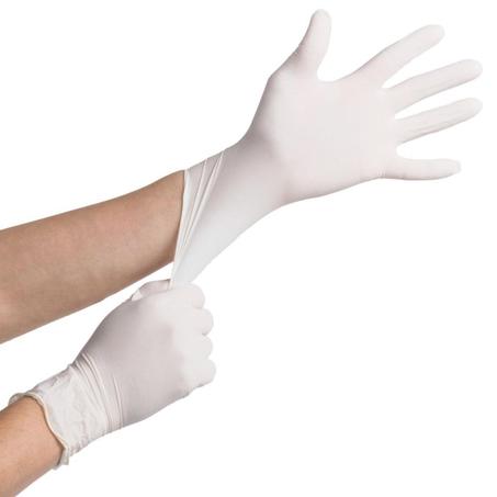 Gants en latex: Boite/100 pièces