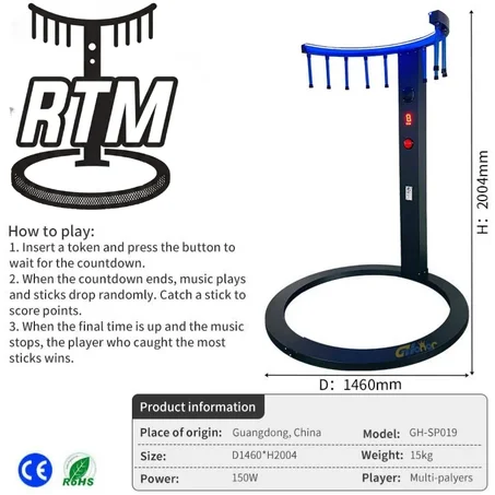 RTM Reflex Stick Machine