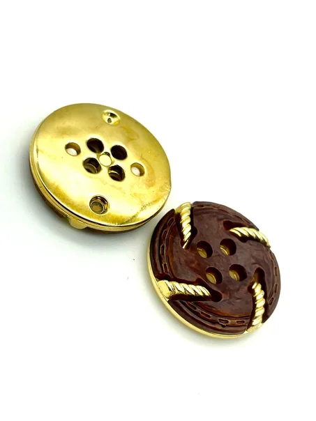 زر كبير لامع