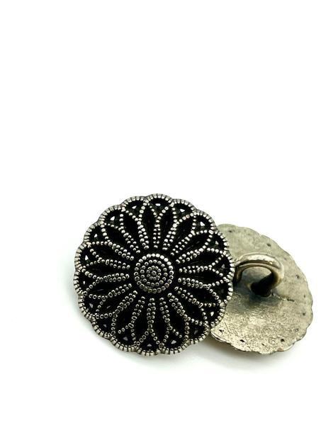 زر معدني تخريمي