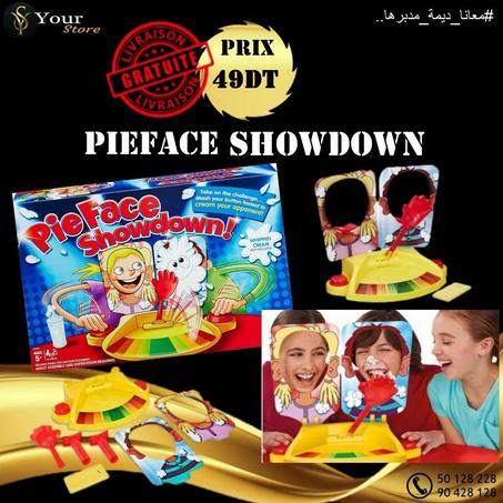 PieFace showdown