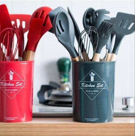 أدوات المطبخ (10 وحدة) Silicone