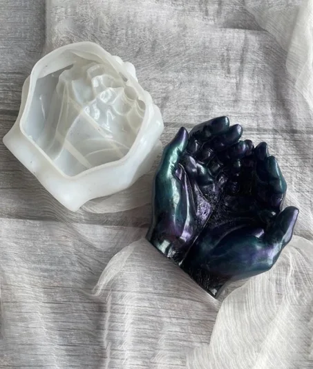 1 pièce Moule en silicone de conception en forme de main