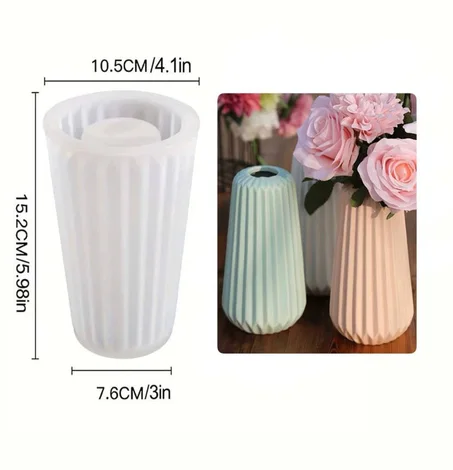 1 pièce Moule de vase en silicone de grande taille