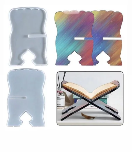 1 pièce Moule en silicone support de livre