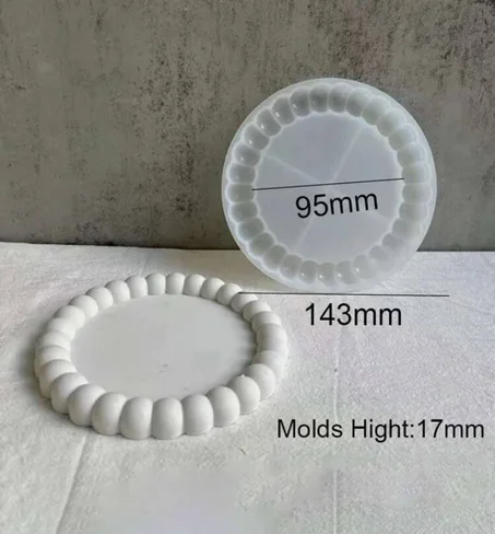 Moule en silicone de forme mignonne en forme de bulle