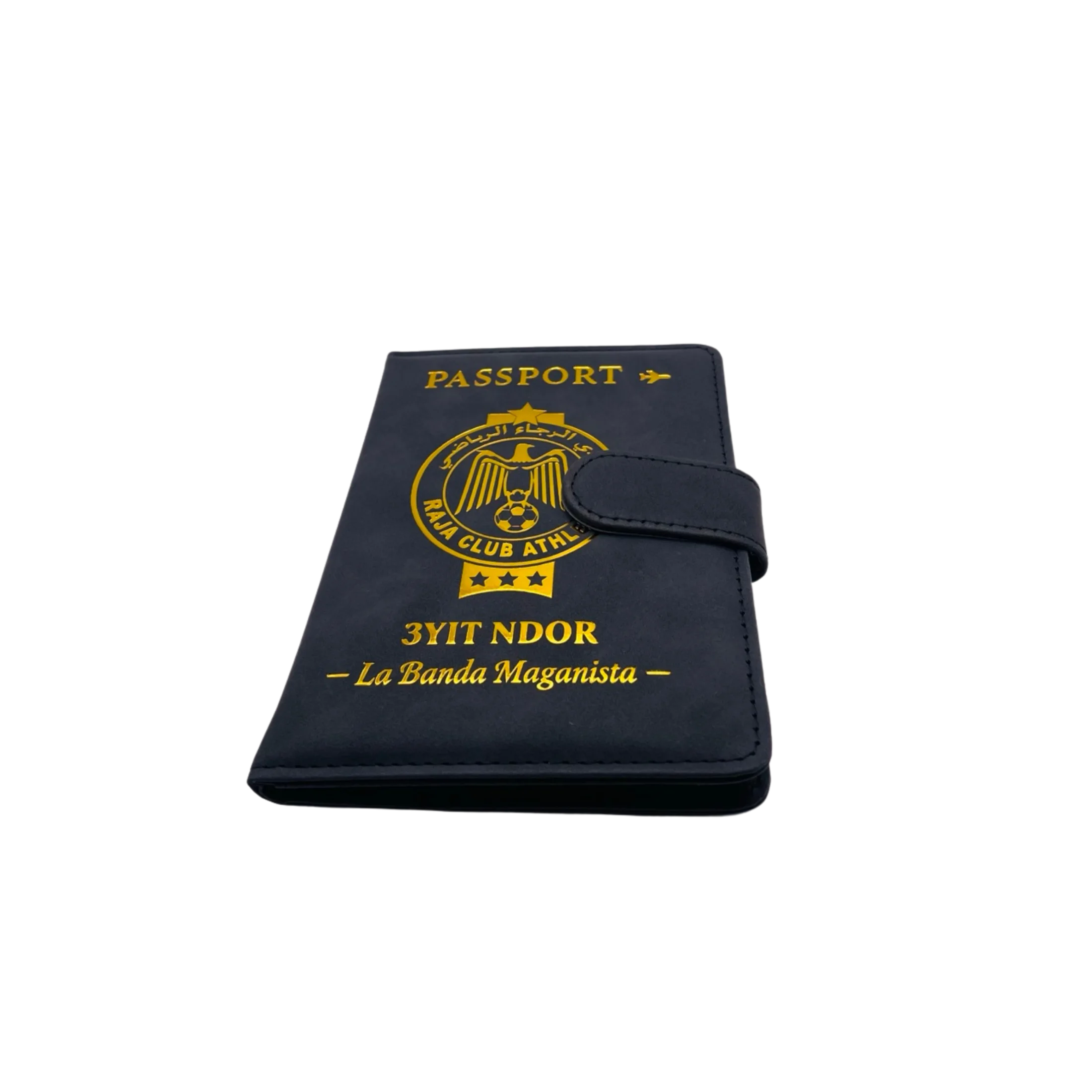 La Banda Passport Wallet RFID | Premium Gold Stamping