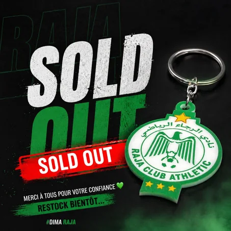 Porte-clés Raja Club Athletic