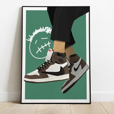 AIR JORDAN 1 X Travis Scott