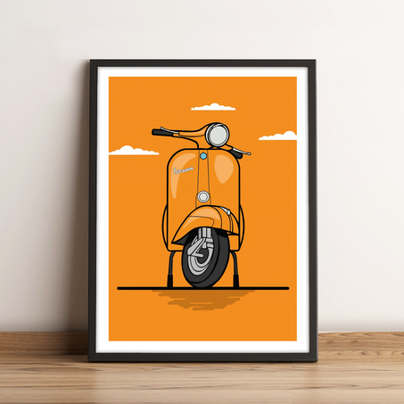 Vespa Orange