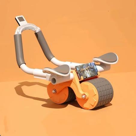 Automatic Rebound Abdominal Wheel (orange)
