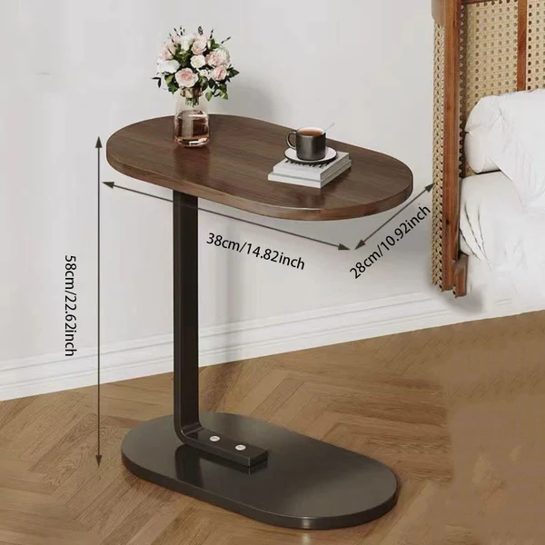 طاولة جانبية متعددة الاستعمالات بتصميم عصري وأنيق