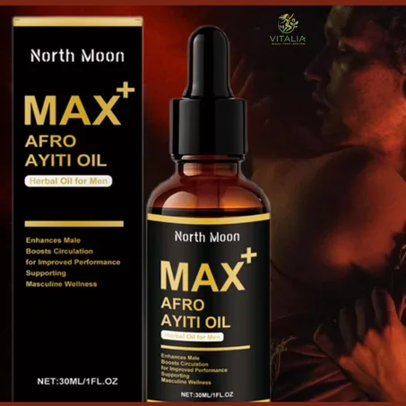Huile Afro-Vitalité Énergie Masculine & Récupération Musculaire