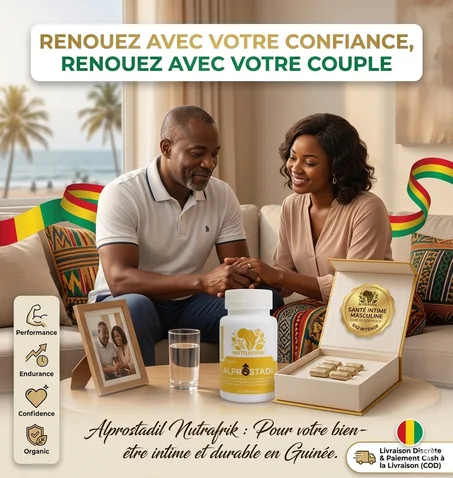Alprostadil Nutrafrik (60 Gélules) – Formule Avancée Confort & Vitalité Intime Masculine
