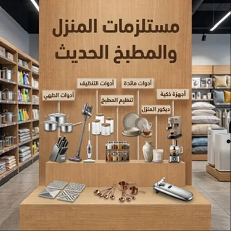 مستلزمات المنزل والمطبخ الحديث