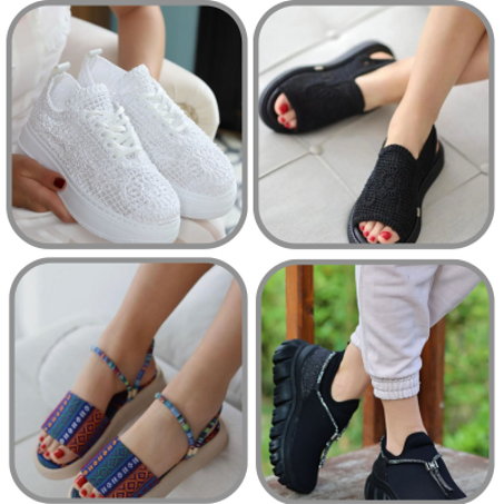 صنادل و أحدية