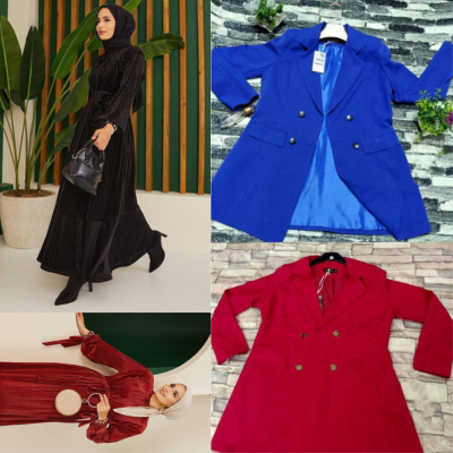 فستان و معاطف