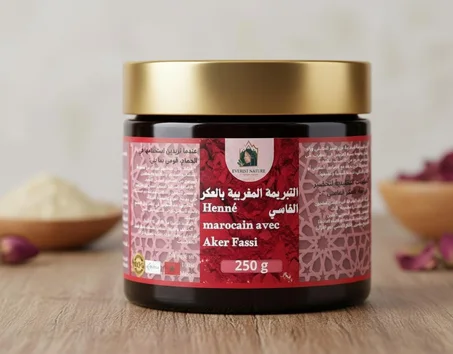 Soin capillaire marocain avec Aker Fassi التبريمة المغربية بالعكر الفاسي