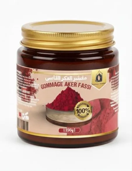 gommage Aker Fassi مقشر العكر الفاسي