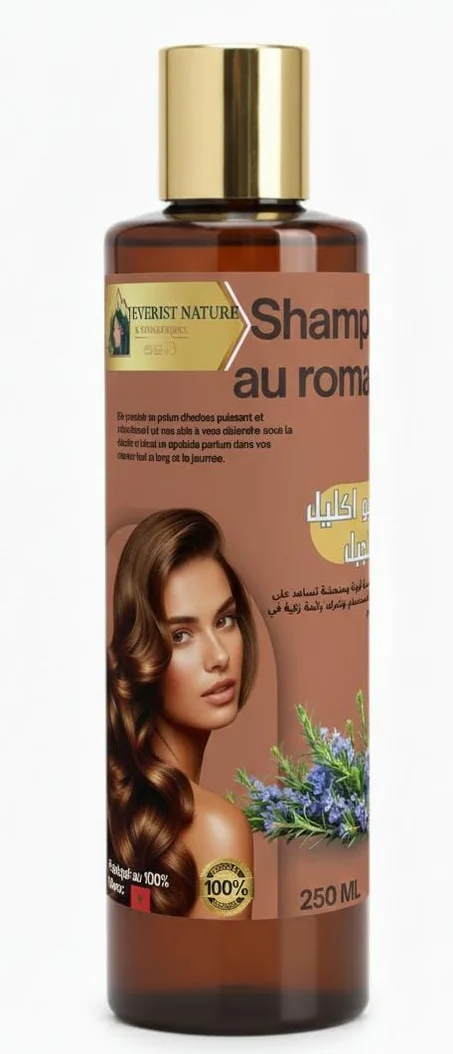 Shampoo  au romarin شامبو اكليل الجبل