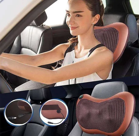 Car and Home Massage Pillow وسادة مساج للسيارة والمنزل
