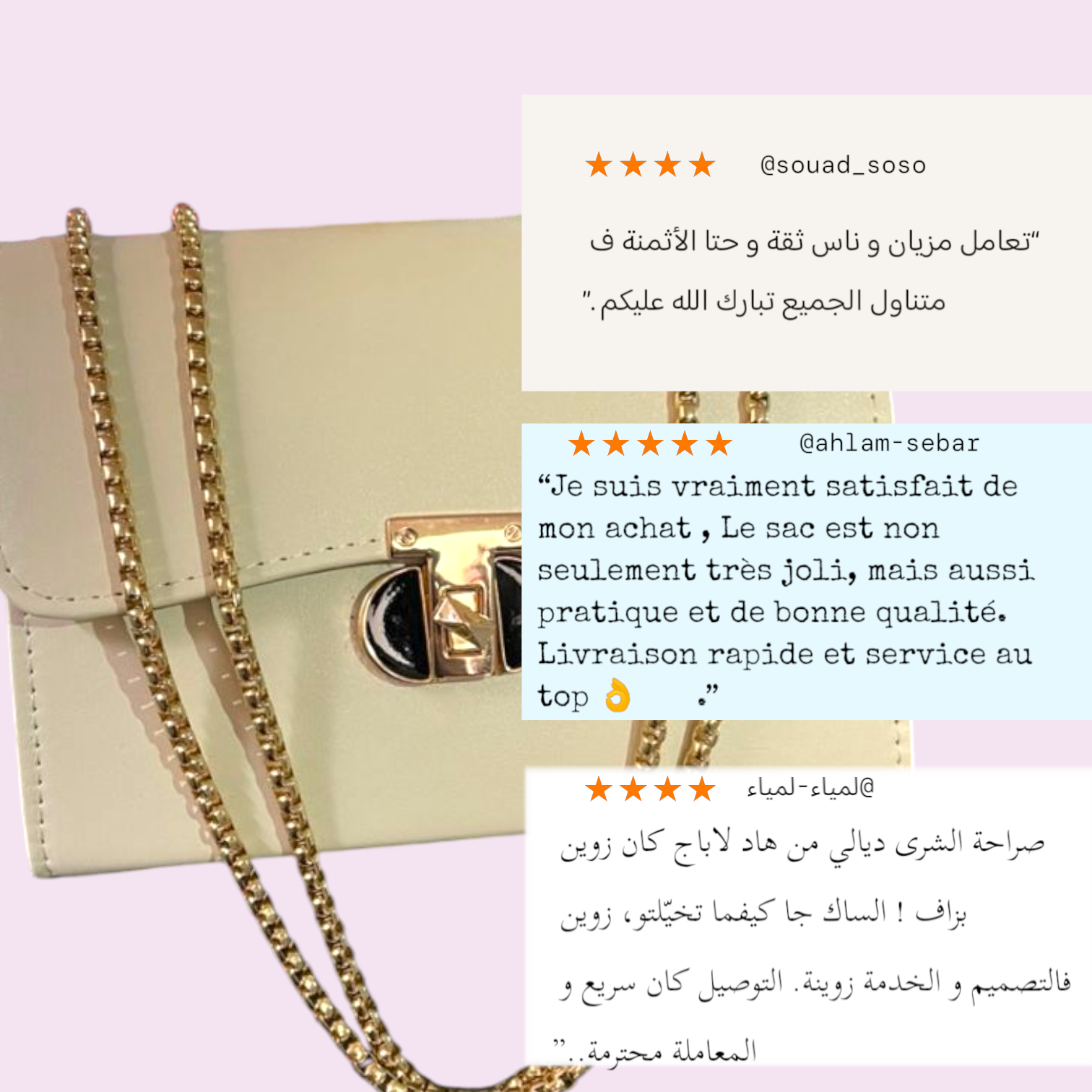 Sac Élégance  – Chic, Pratique