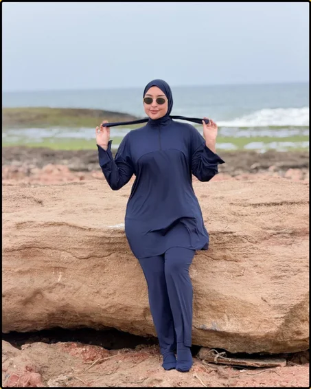 أخيرا  بوركينى كيجمع بين الحشمة والراحة🏊🤩