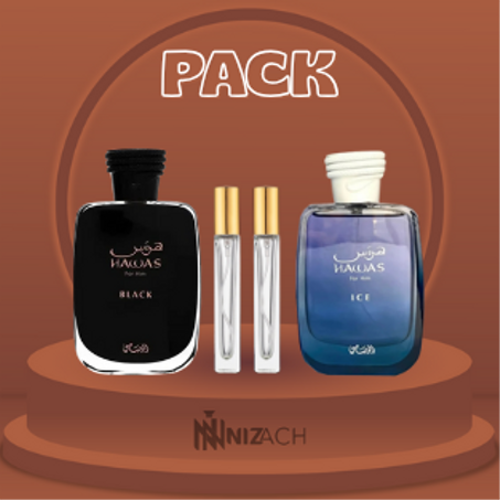 PACK HAWAS ICE AND BLACK