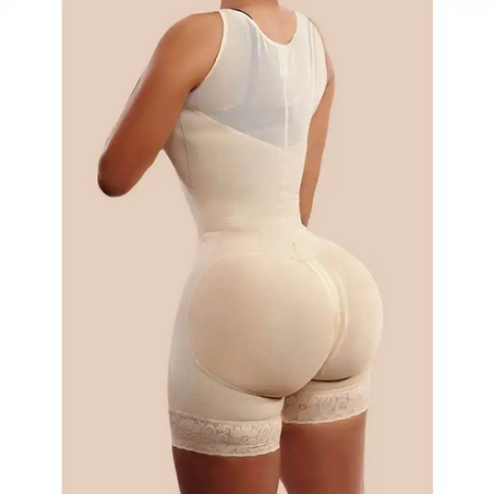 مشدة تحكم في البطن بأكمام طويلة😍