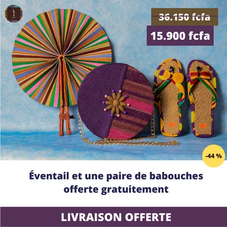 Sac à main violet-marron