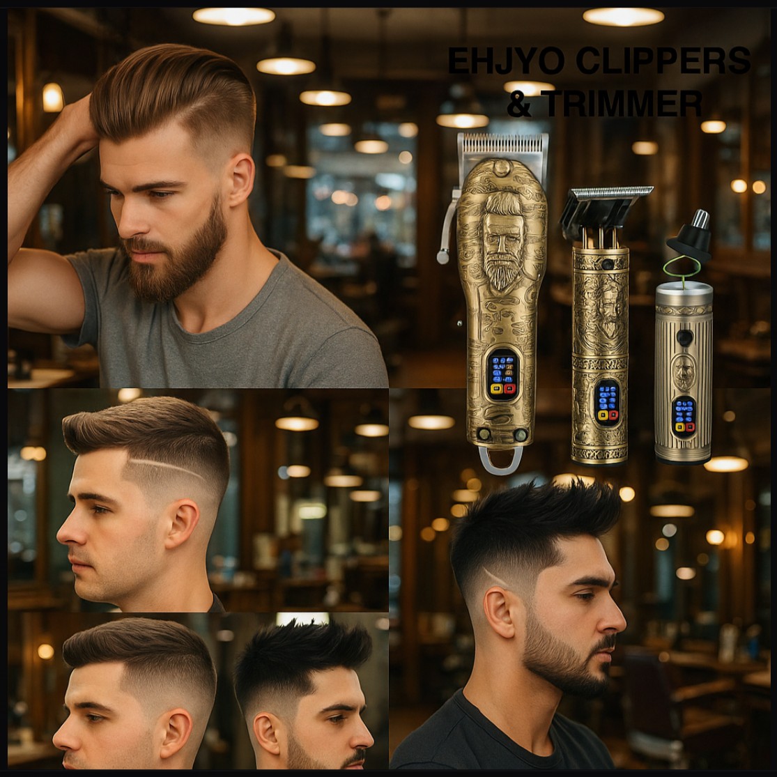 حزمة حلاقة الشعر للرجال