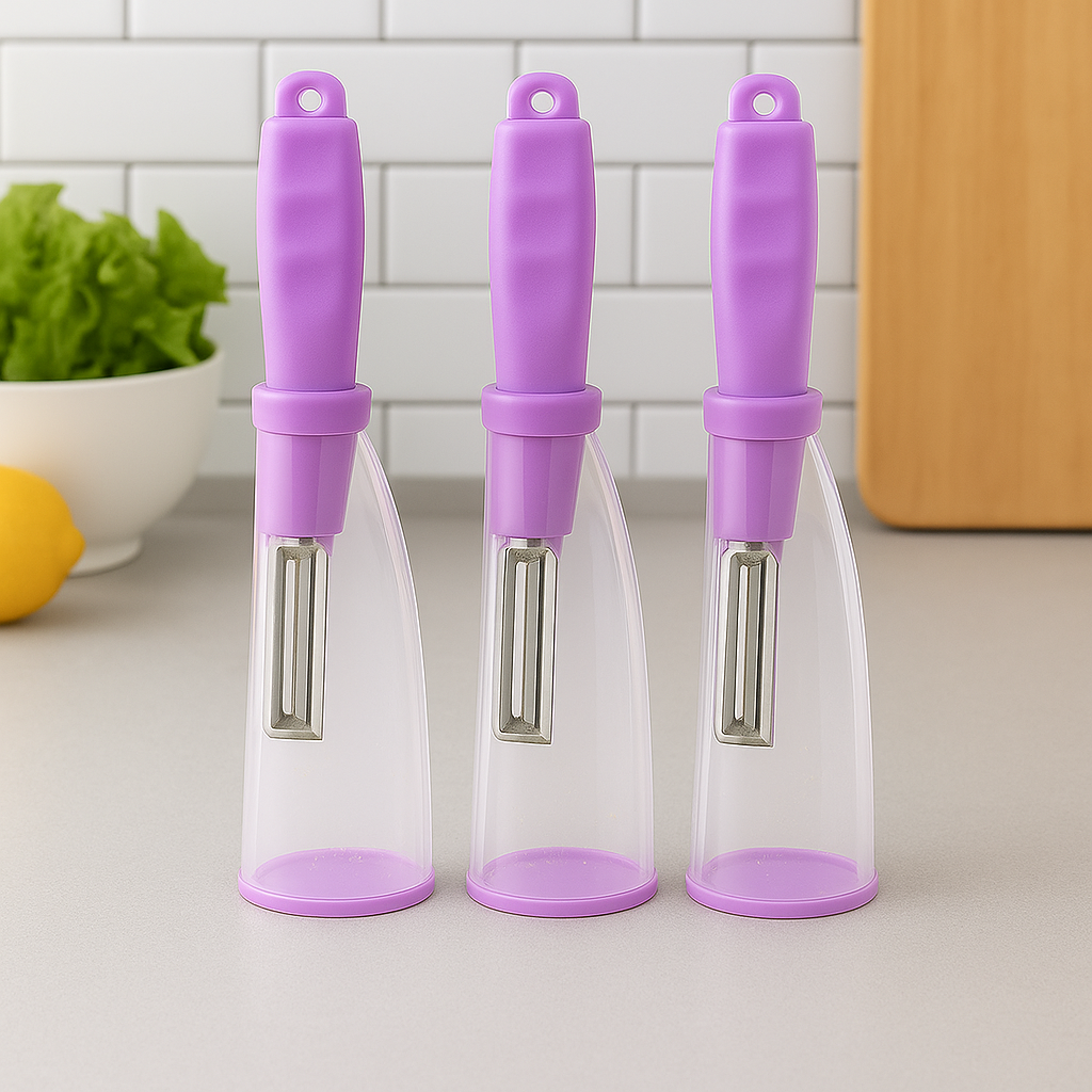 مقشر الخضار والفواكه / Vegetable and Fruit Peeler (Purple)