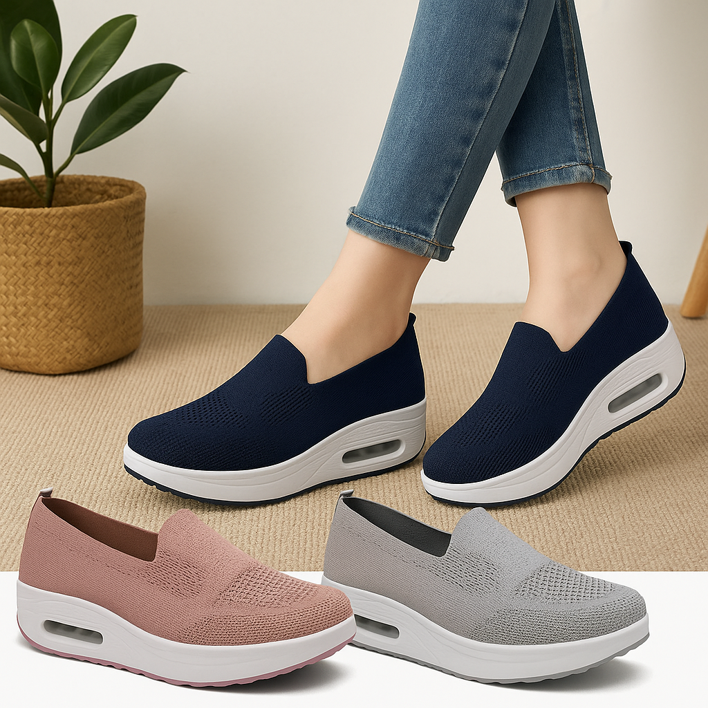 حذاء نسوي لتقويم العظام / Women Orthopedic Sneakers