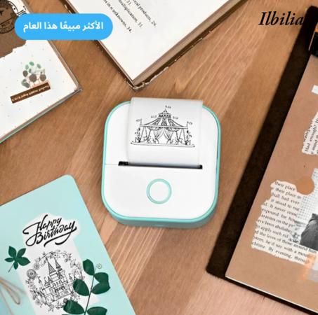 طابعة حرارية محمولة تعمل بدون حبر