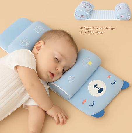 وسادة ناعمة لحماية شكل رأس الطفل