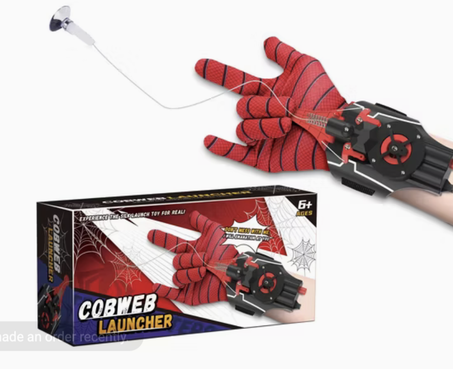 ألعاب  قفازات سبايدرمان