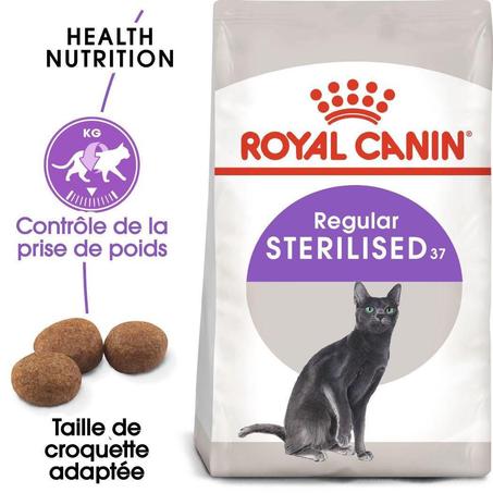 Aliment complet et équilibré pour chats stérilisés (de 1 à 7 ans