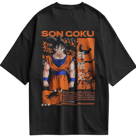 Son Goku Black T-shirt