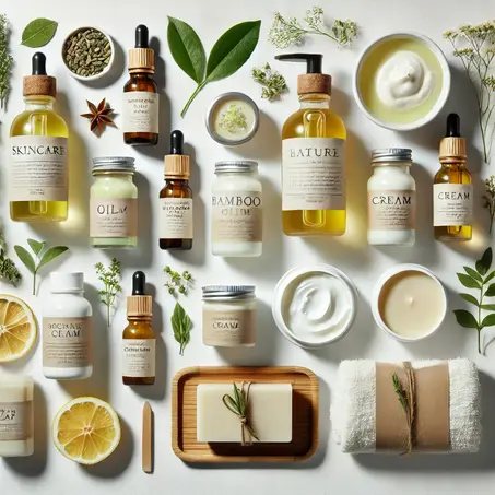 منتجات العناية بالبشرة والشعر الطبيعية
