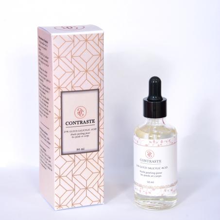 زيت مقشّر لتوحيد لون البشرة