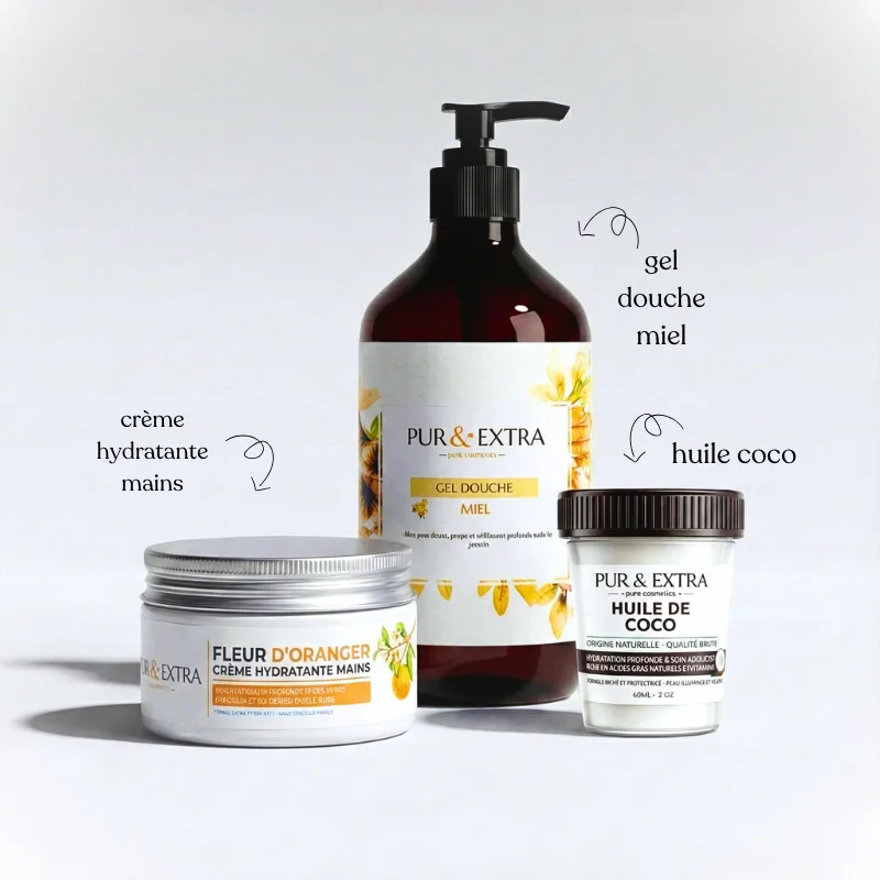 Pack Nourrissant Miel & Coco