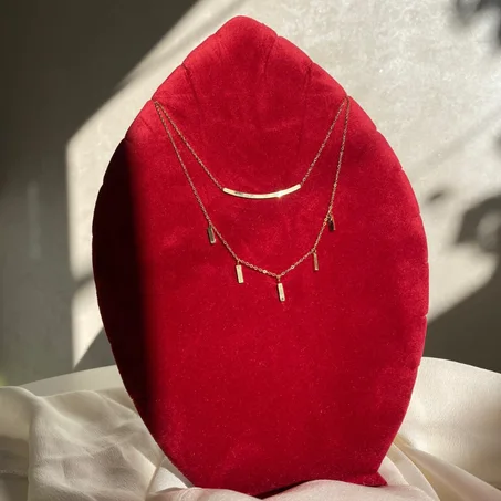 Collier aux barres 2 en 1