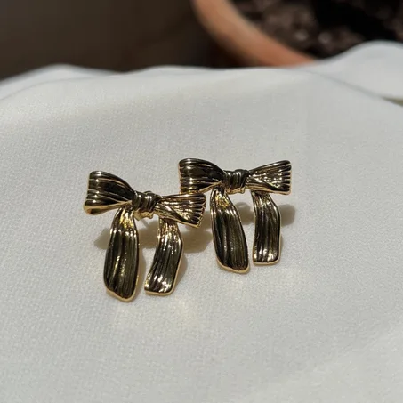 Boucles D'oreilles ''BOW''