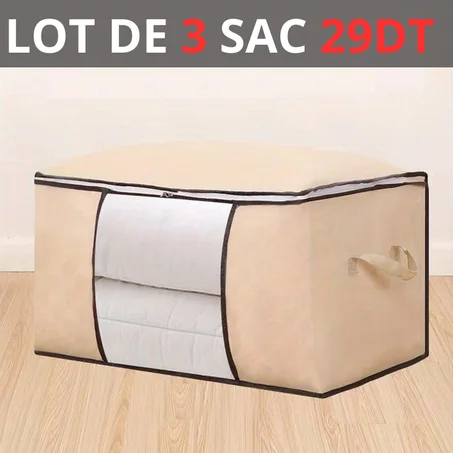 sacs de rangement 3 pièces