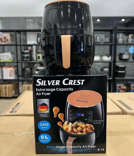 Silver Crest Friteuse à air sans huile 2400W / 6L - Ecran tactile LED