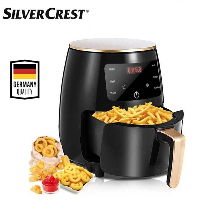 Silver Crest Friteuse à air sans huile 2400W / 6L - Ecran tactile LED