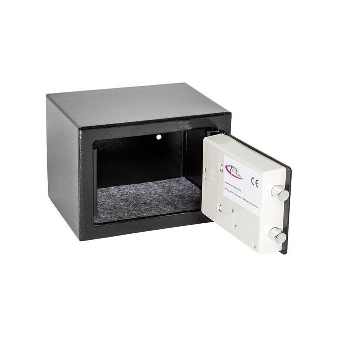 Coffre Fort à Serrure Électronique Avec Code PIN et 2 Clés 17×23×17cm